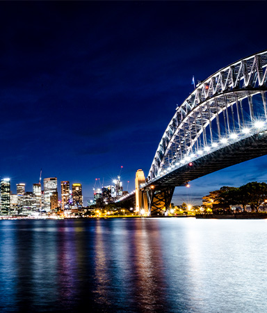 Sydney night scene