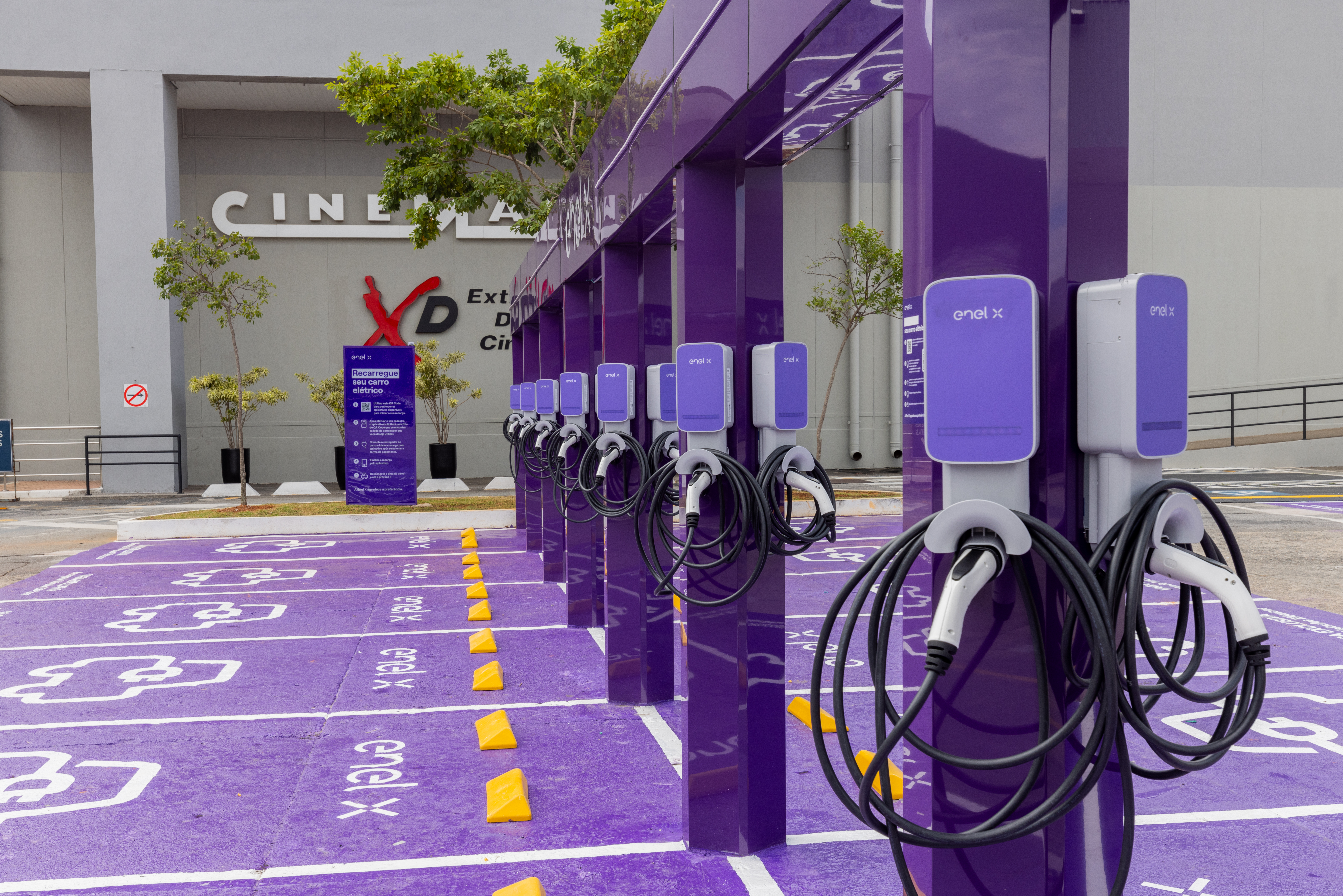 Enel X cria primeiro hub de recarga para veículos elétricos na cidade de São Paulo