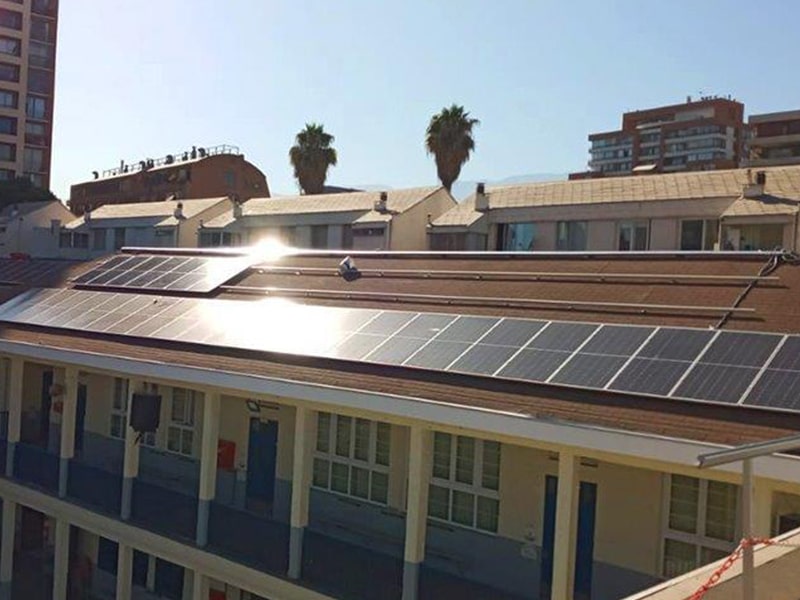 Liceo Lastarria Paneles Solares