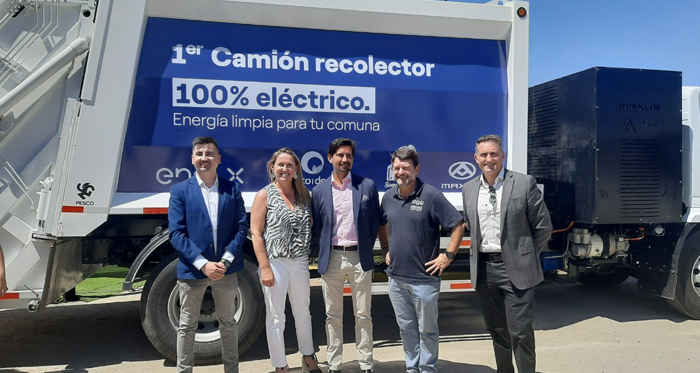 Camión Eléctrico recolector