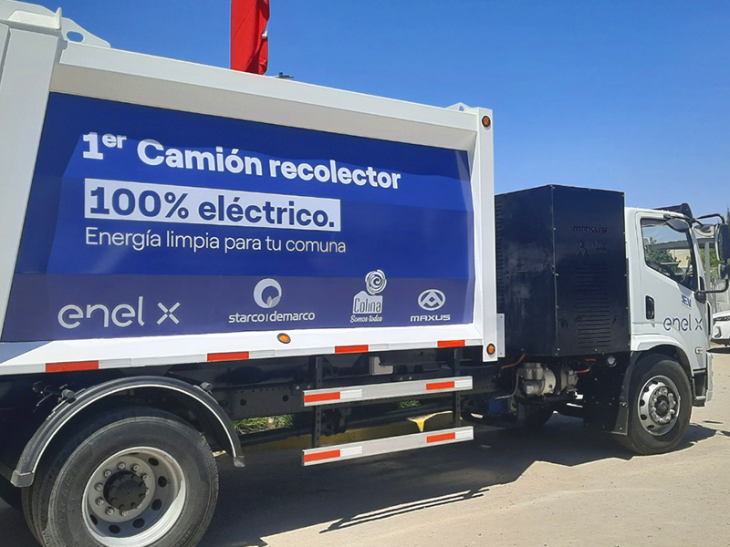 Camion Electrico Recolector de Basura