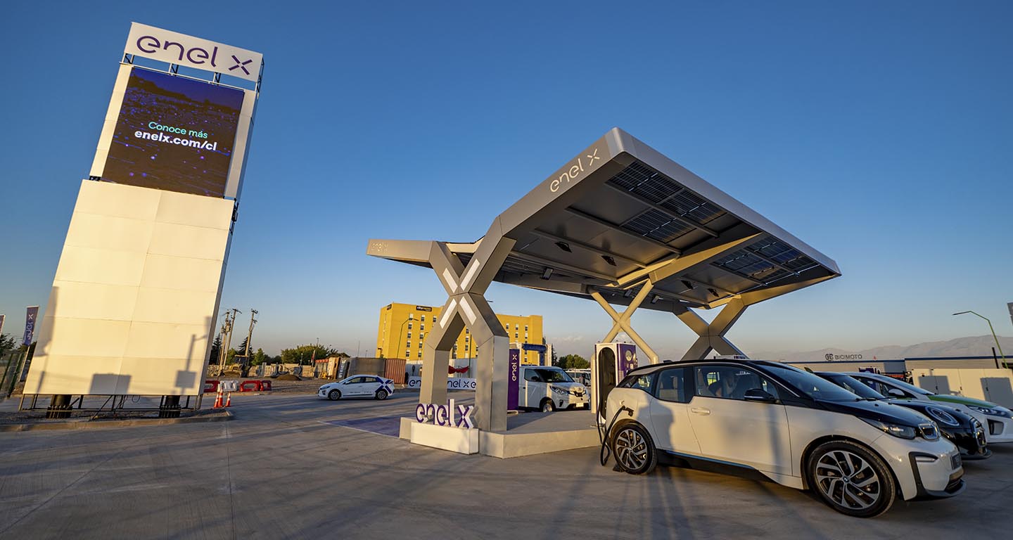 Primera Eletroestación de Latinoamérica - Enel X