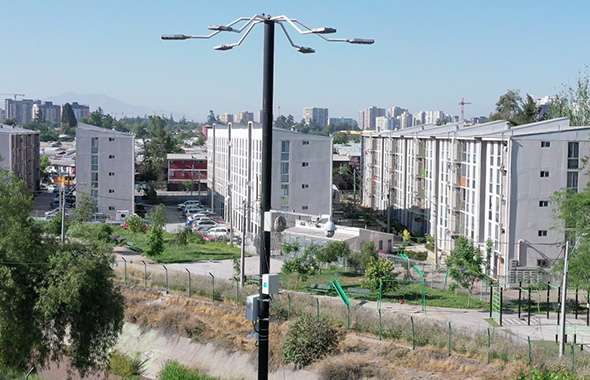 Nueva electroestación de Enel X - Entrada estación