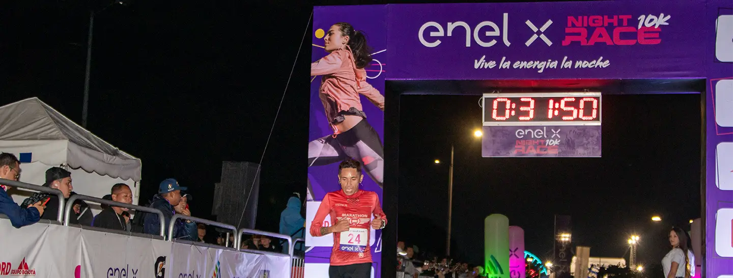 Ganador de la Enel X Night Race 2023.