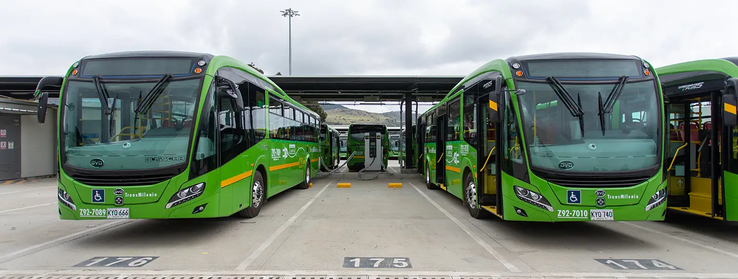Sistema de transporte eléctrico en Bogotá