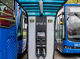 Cargador para buses eléctricos - Enel X