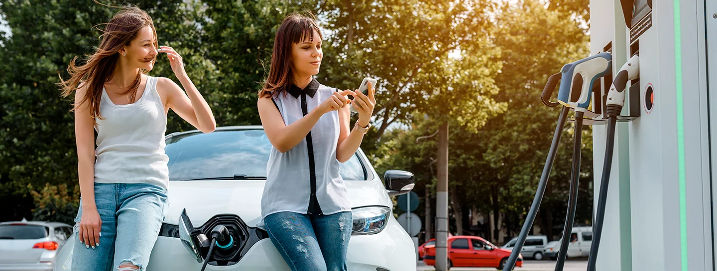 Puntos de recarga de vehículos eléctricos