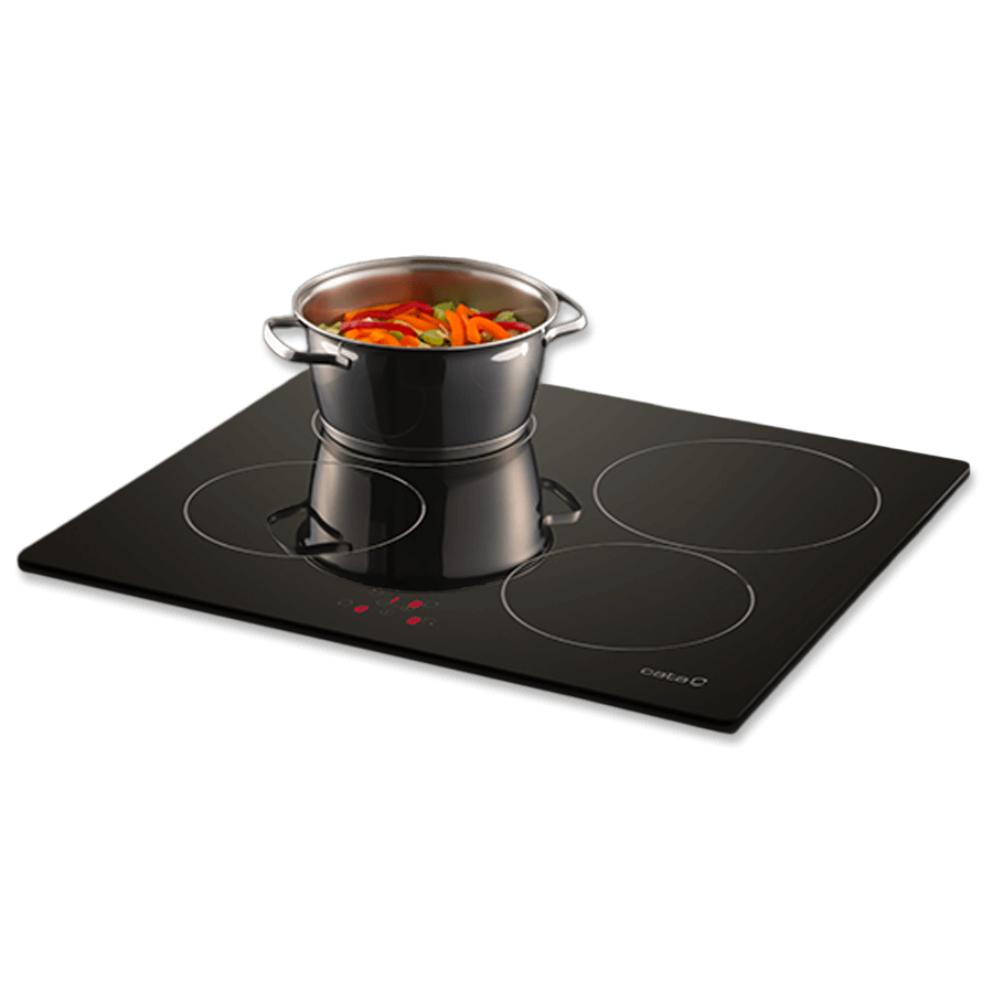 Estufa vitrocerámica de libre inducción 4 puestos CATA I-604-B 220v