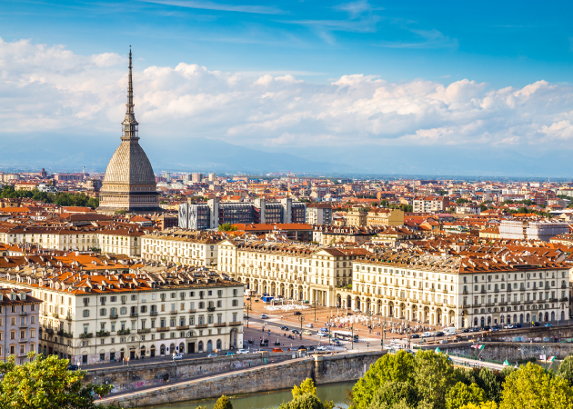 Vista panoramica di Torino