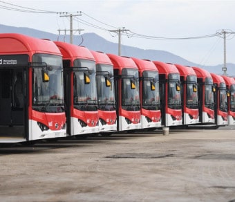Serie di autobus elettrici