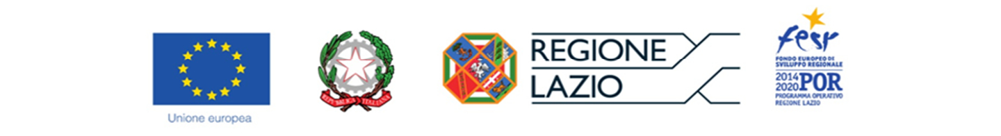 loghi unione europea, regione lazio, fesr
