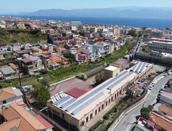 Vista panoramica di Messina