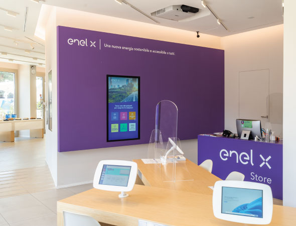 Stanza Enel X Store