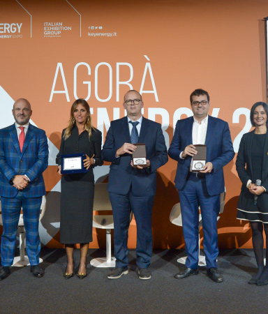Enel X premiata con l’Ecohitech Award al Key Energy 2022
