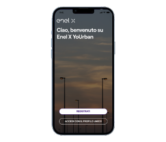 Schermata App YoUrban - registrati