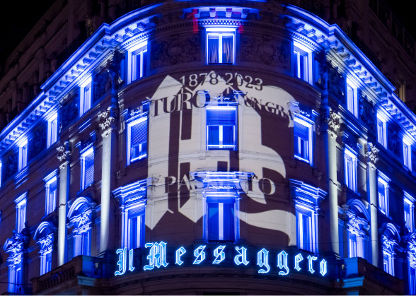 Illuminazione architetturale de Il Messaggero