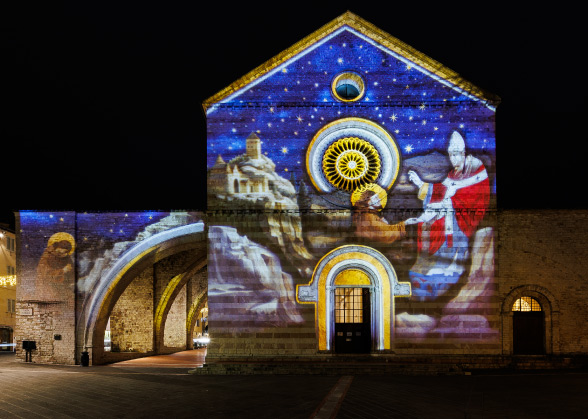 Illuminazione Assisi