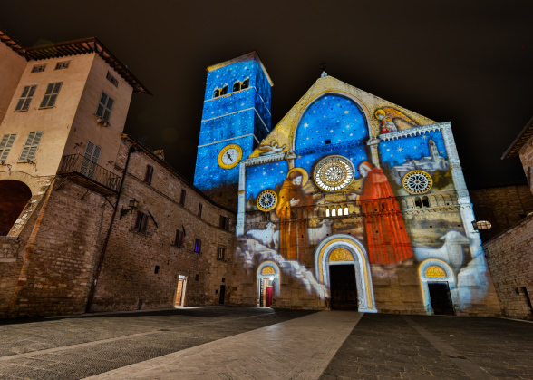 Illuminazione Assisi