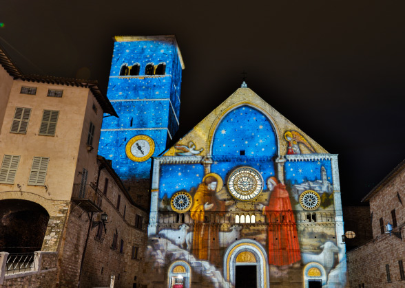 Illuminazione Assisi