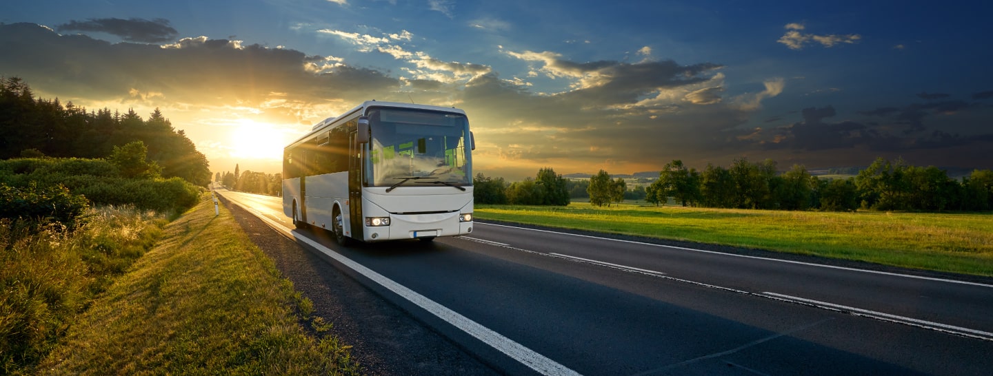 Autobus in viaggio