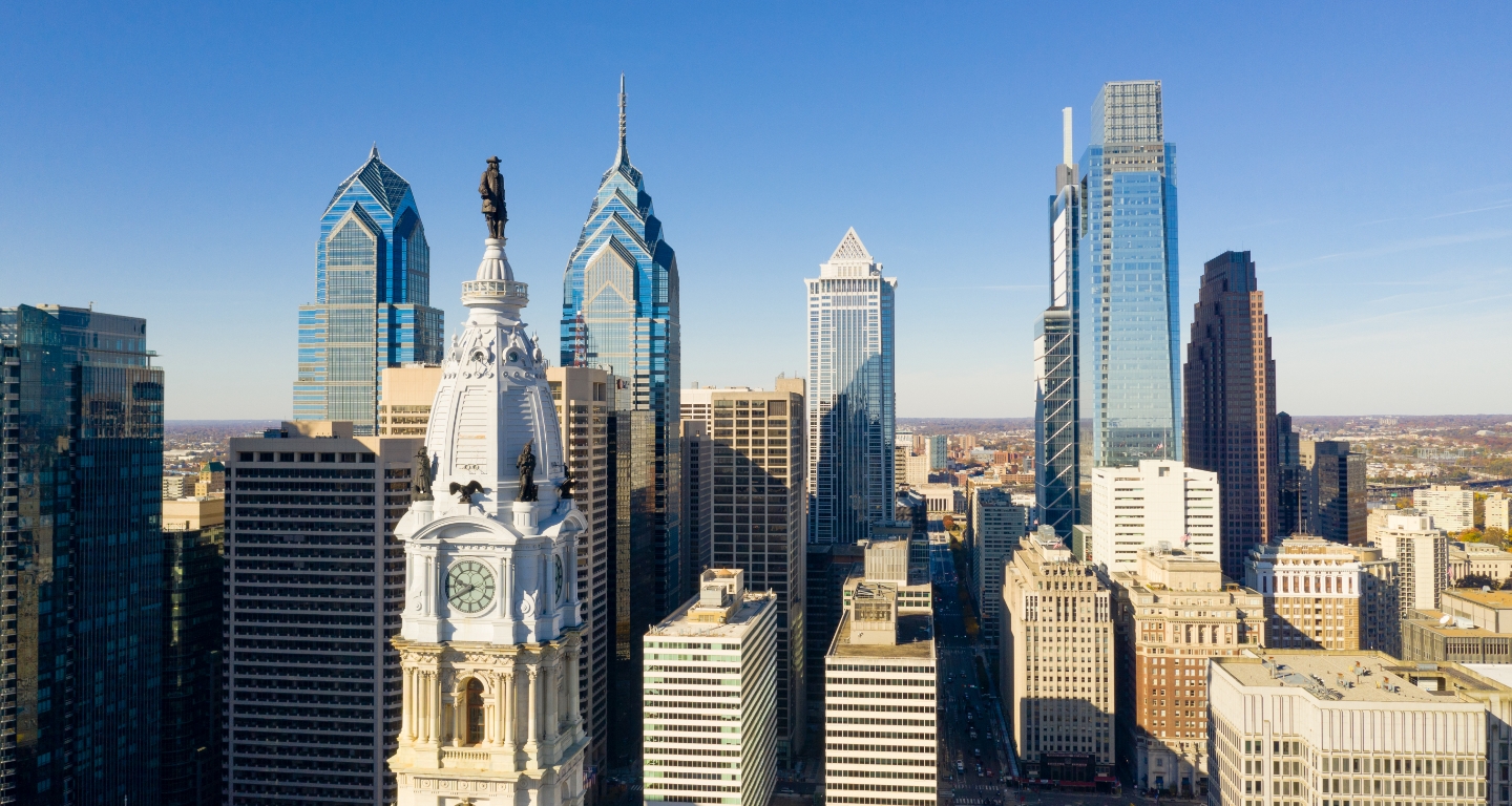 Mid-Atlantic City Skyline