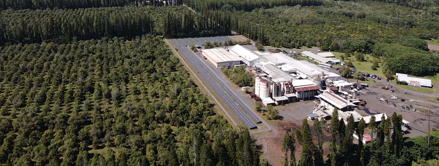 Mauna Loa manufacturing plant in Kee’au, Hawaii